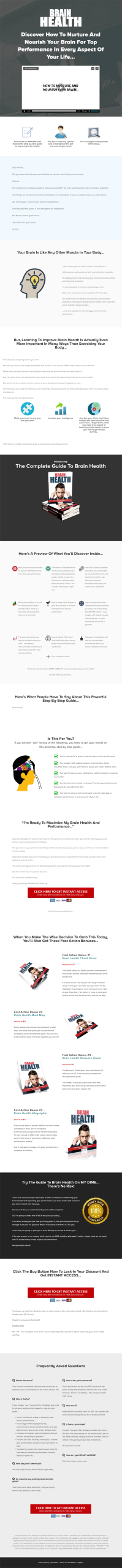 Brain Health Ebook and Videos with Master Resale Rights - Image 2