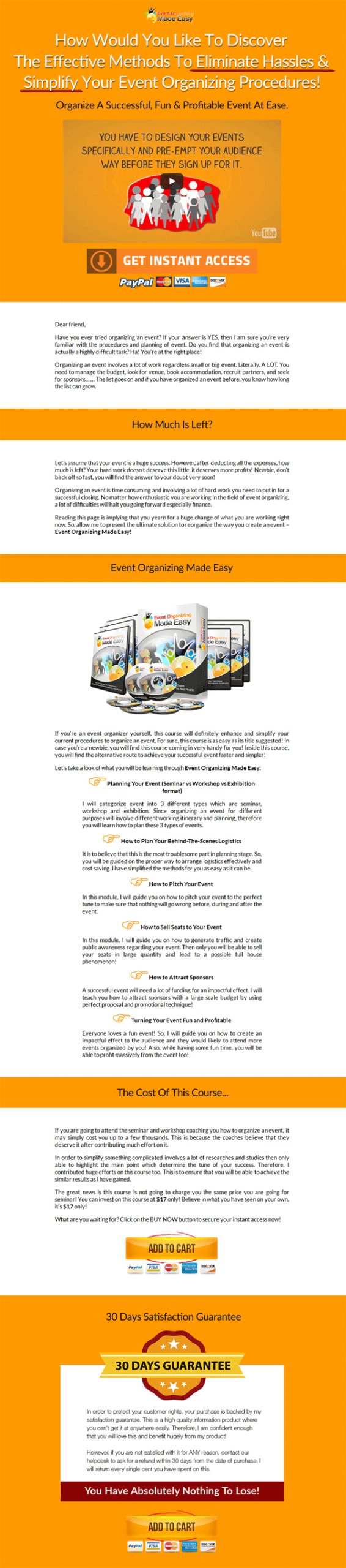 Event Organizing Made Easy Videos with Master Resale Rights - Image 2