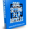 Goal Setting PLR Articles