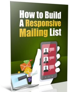 how to build a responsive mailing list plr report