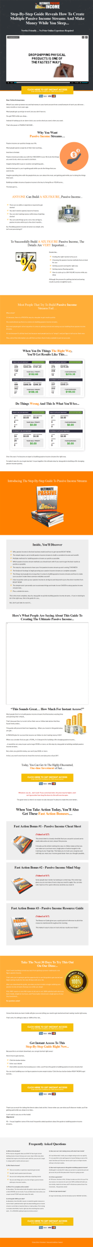 ultimate passive income ebook and videos