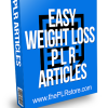 Easy Weight Loss PLR Articles