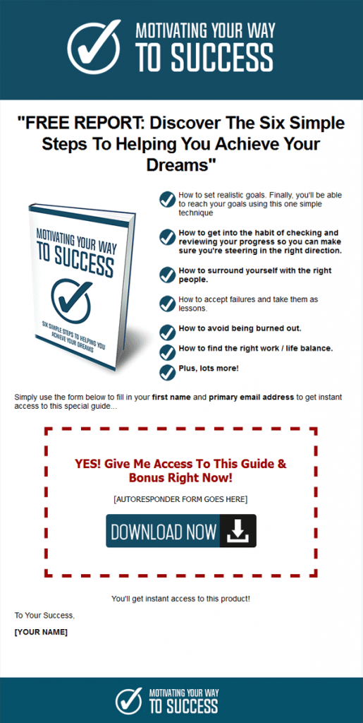 motivating your way to success ebook
