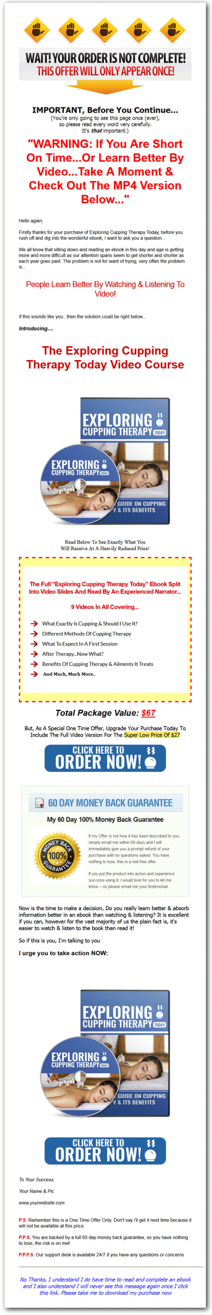 cupping therapy ebook and videos