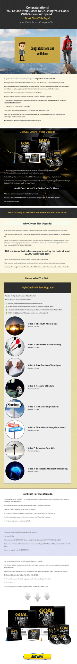 Goal Crusher Ebook and Videos with Master Resale Rights - Image 4