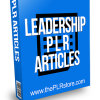 Leadership PLR Articles