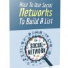 using social media to build email list plr report