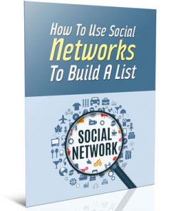 using social media to build email list plr report
