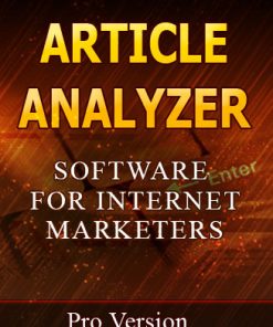 article analyzer plr software