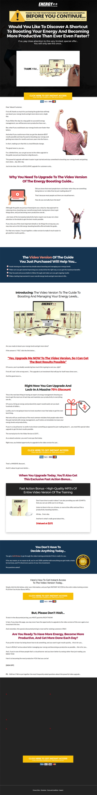 boost energy eboook and videos