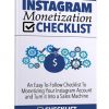 instagram monitization checklist