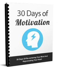 30 days of motivation report