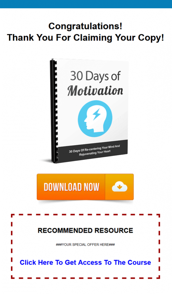 30 days of motivation report
