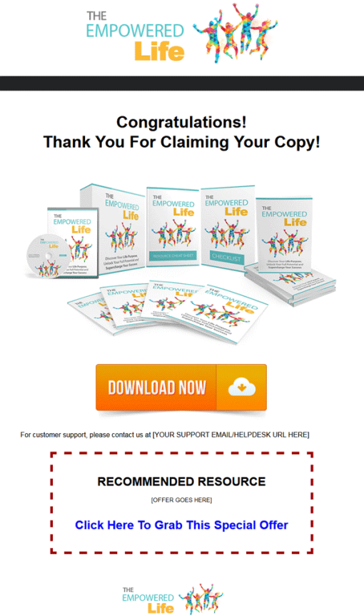 Empowered Life Ebook and Videos with Master Resale Rights | The PLR Store
