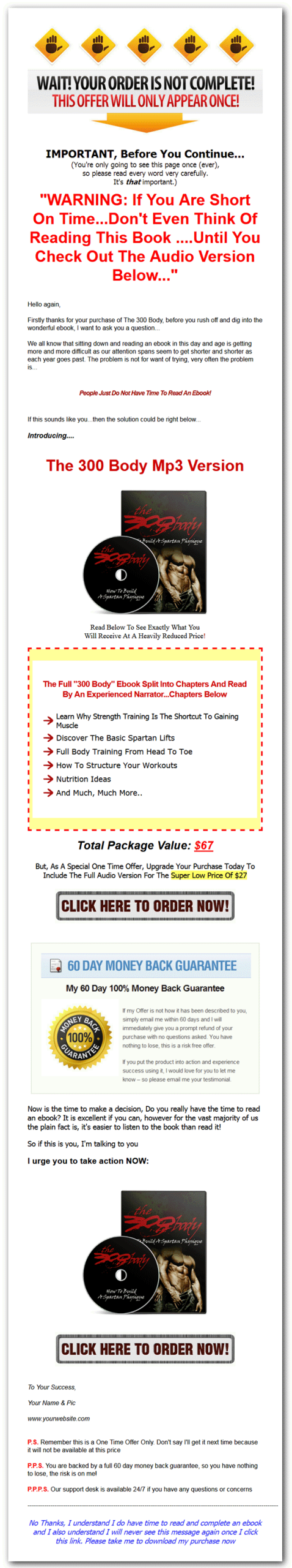 How To Build A Spartan Physique Ebook with Master Resale Rights - Image 4