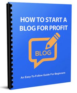 how to start a blog for profit report