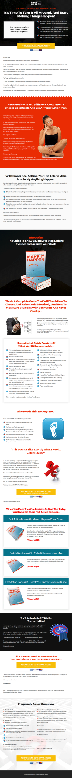 make it happen ebook and videos