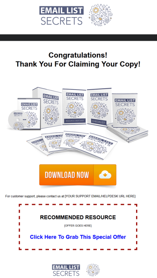 Email List Secrets Ebook and Videos with Master Resale Rights | The PLR ...
