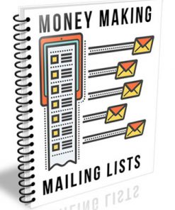 money making mailing lists plr ebook