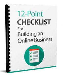 online business checklist report