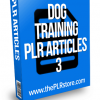 dog training plr articles
