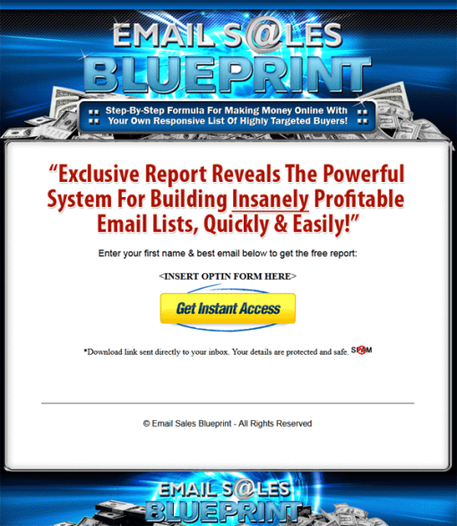 Email Sales Blueprint PLR Videos Ready To Sell | The PLR Store
