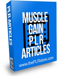 Muscle Gain PLR Articles