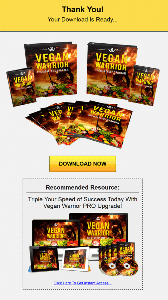 vegan fitness ebook and videos