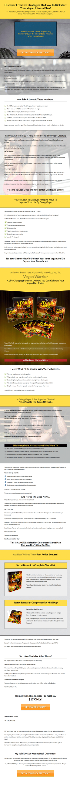 vegan fitness ebook and videos