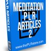 Meditation PLR Articles 2