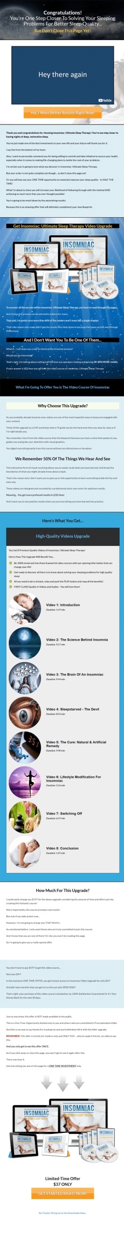 sleep therapy ebook and videos mrr