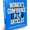 Women's Confidence PLR Articles