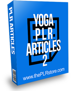 Yoga PLR Articles 2