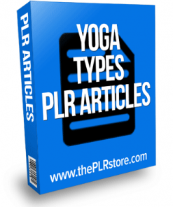 yoga types plr articles