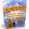private label persuasion plr report