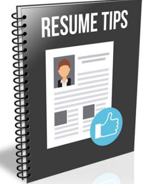 resume tips plr report