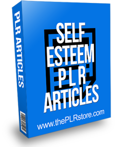 Self Esteem PLR Articles