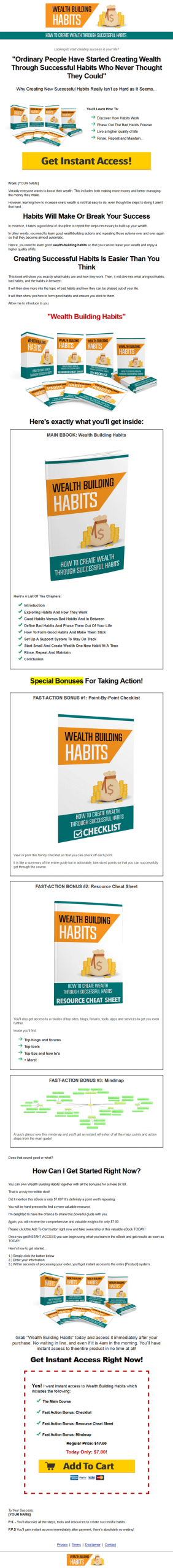 Wealth Building Habits Lead Generation Package MRR - Image 5