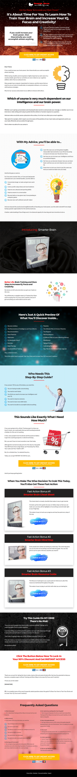 brain training ebook and videos