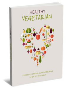 healthy vegetarian plr ebook