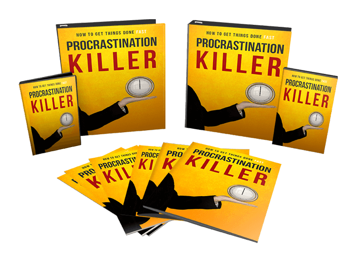 procrastination killer ebook and videos