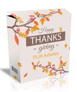 thanksgiving plr articles 2