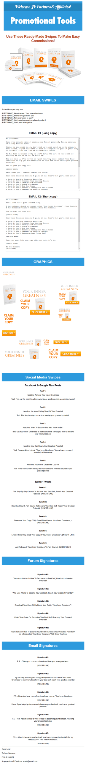 Your Inner Greatness Ebook and Videos with Master Resale Rights - Image 6