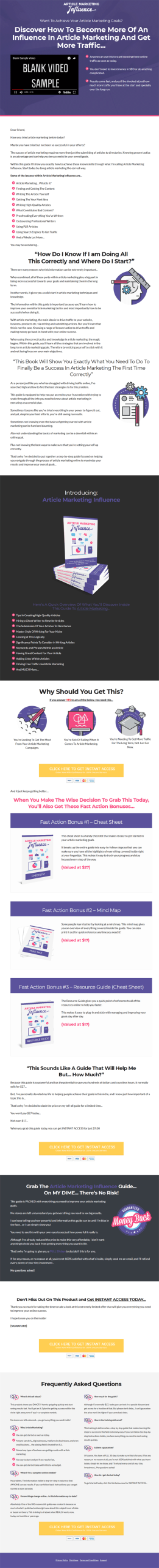 article marketing influence ebook
