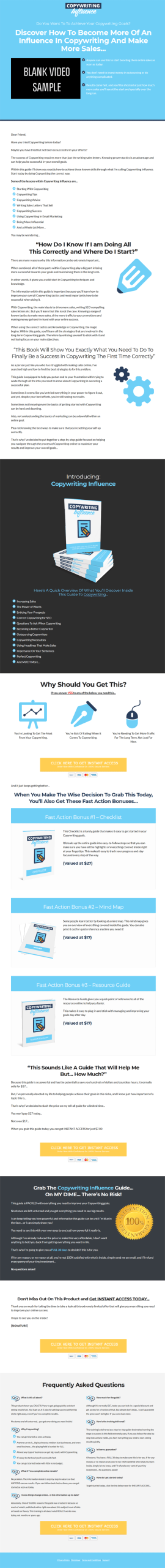 Copywriting Influence Ebook with Master Resale Rights - Image 2