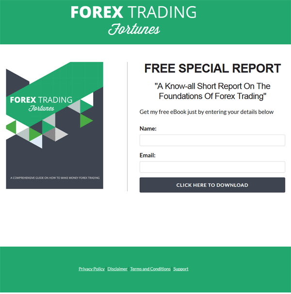 Forex trading report