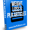 Weight Loss PLR Articles 6