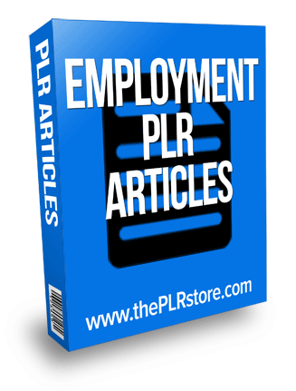 Employment PLR Articles