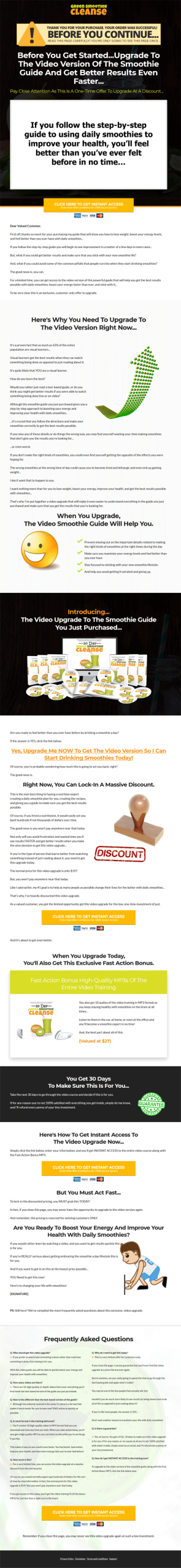 green smoothie cleanse ebook and videos mrr
