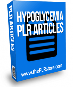 hypoglycemia plr articles